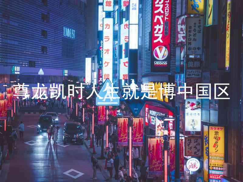 尊龙凯时人生就是博中国区